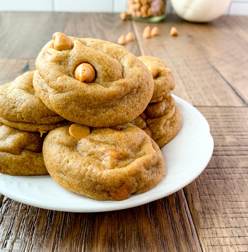Pumpkin Butterscotch Chip Cookies